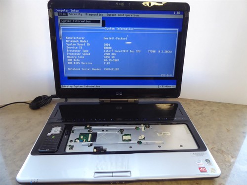 Notebook pavilion hdx9000 - notebook, hp